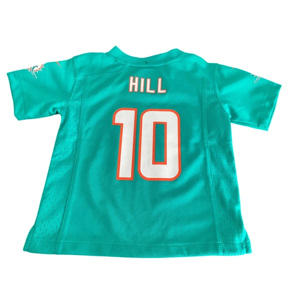 Nike Miami Dolphins Tyreek Hill 10 NFL Jersey Toddler 3T Aqua 9Z1T1N9P9-DOLTH